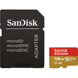 SanDisk MicroSDXC Extreme 128GB 160MB/s + SD Adapter - vergelijk en bespaar - Vergelijk365