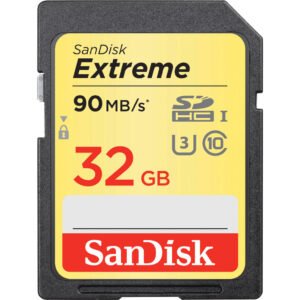 Sandisk SDHC Extreme 32GB 90MB/s Class 10 - vergelijk en bespaar - Vergelijk365