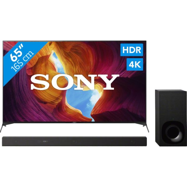 Sony KD-65XH9505 + Soundbar - vergelijk en bespaar - Vergelijk365