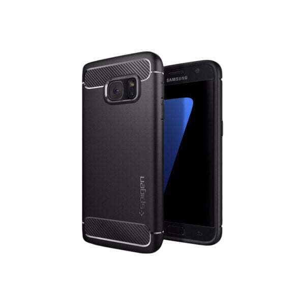 Spigen Rugged Armor Samsung Galaxy S7 Zwart - vergelijk en bespaar - Vergelijk365