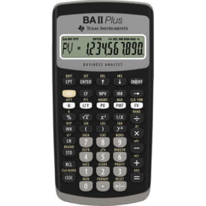 Texas Instruments BA II Plus - vergelijk en bespaar - Vergelijk365