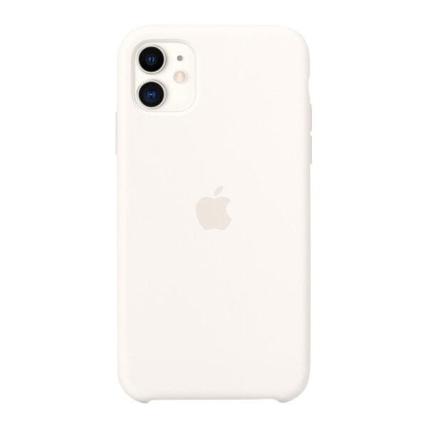 Apple iPhone 11 Silicone Back Cover Wit - vergelijk en bespaar - Vergelijk365