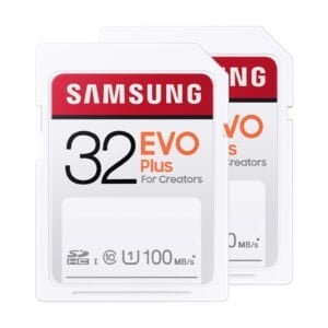 Samsung SD card EVO Plus 32GB Duo Pack - vergelijk en bespaar - Vergelijk365