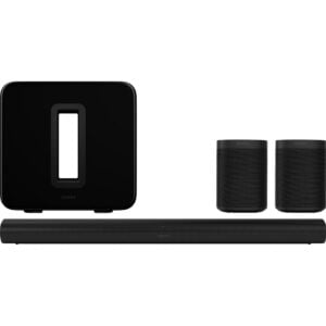 Sonos Arc 5.1 + Sub + One Duopack Zwart - vergelijk en bespaar - Vergelijk365