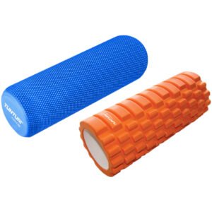 Tunturi Yoga Massage Roller + Yoga Foam Grid Roller - vergelijk en bespaar - Vergelijk365