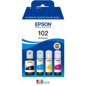 Epson 102 Inktflesjes Combo Pack Kleur - vergelijk en bespaar - Vergelijk365