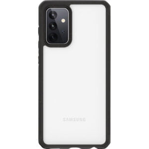ITSkins FeroniaBio Pure Samsung Galaxy A72 Back Cover Transparant / Zwart - vergelijk en bespaar - Vergelijk365