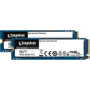 Kingston NV1 M.2 2280 NVMe SSD 1TB Duo Pack - vergelijk en bespaar - Vergelijk365
