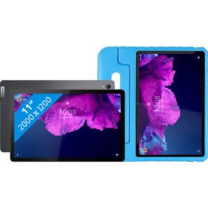 Lenovo Tab P11 128GB Wifi + 4G Grijs + Just in Case Kinderhoes Blauw - vergelijk en bespaar - Vergelijk365