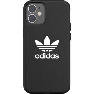Adidas Apple iPhone 12 mini Back Cover Leer Zwart - vergelijk en bespaar - Vergelijk365