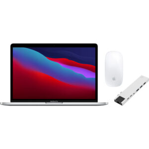 Apple MacBook Pro 13" (2020) 16GB/256GB Apple M1 Zilver + Docking Station + Muis - vergelijk en bespaar - Vergelijk365