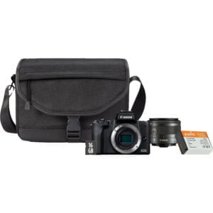 Canon EOS M50 Mark II Starterskit + Accu - vergelijk en bespaar - Vergelijk365
