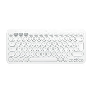 Logitech K380 voor Mac Bluetooth Multi-device Toetsenbord Wit Qwerty - vergelijk en bespaar - Vergelijk365