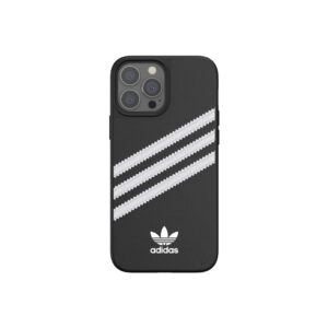 Adidas Apple iPhone 13 Pro Max Back Cover Leer Wit/Zwart - vergelijk en bespaar - Vergelijk365
