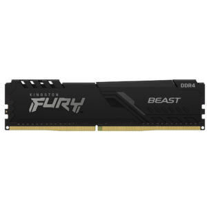 Kingston FURY Beast Black DDR4 DIMM Memory 2600MHz 16GB (1 x 16 GB) - vergelijk en bespaar - Vergelijk365