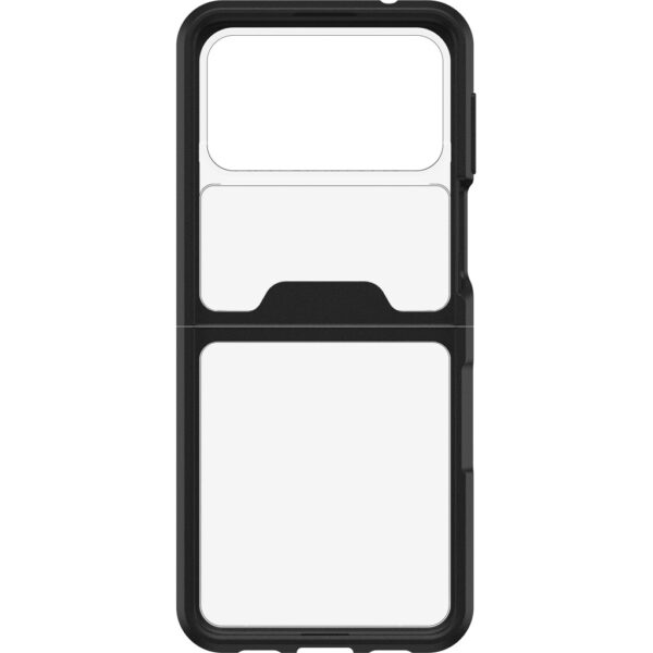 Otterbox Symmetry Flex Samsung Galaxy Z Flip 3 Back Cover Transparant/Zwart - vergelijk en bespaar - Vergelijk365