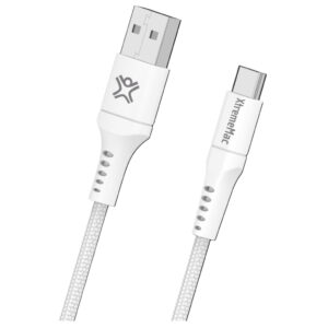 XtremeMac Usb A naar Usb C Kabel 2m Nylon Wit - vergelijk en bespaar - Vergelijk365