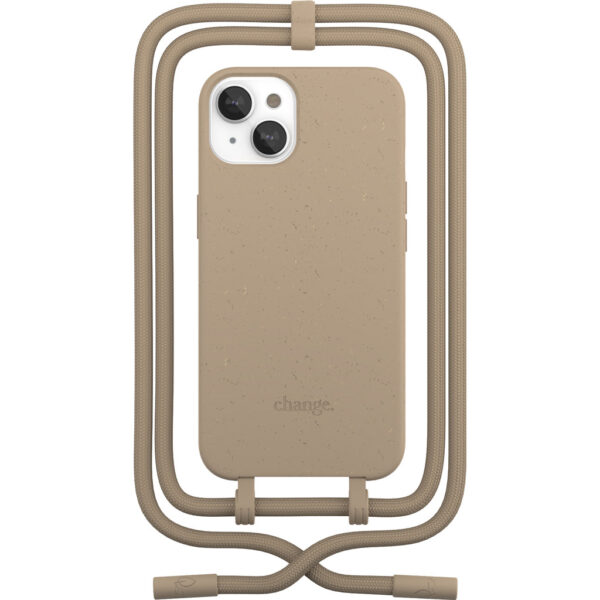 Change Case Apple iPhone 13 Back Cover met Koord Bruin - vergelijk en bespaar - Vergelijk365