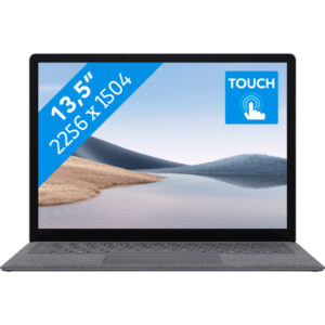 Microsoft Surface Laptop 4 13.5" R5se - 8GB - 128GB Platinum - vergelijk en bespaar - Vergelijk365