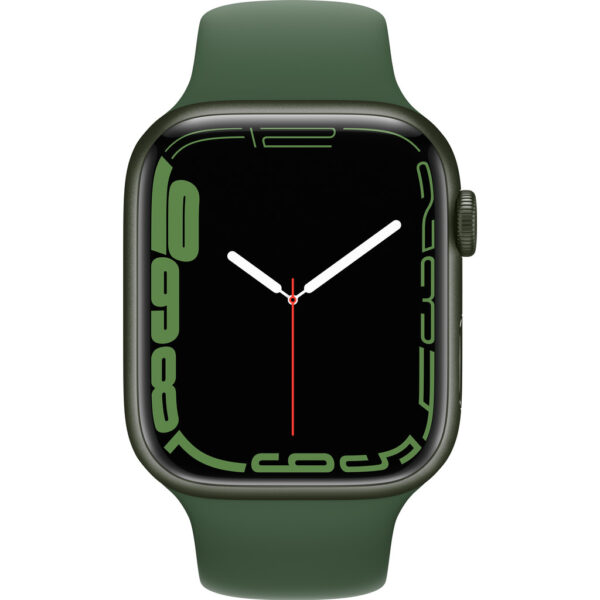 Apple Watch Series 7 45mm Groen Aluminium Groene Sportband - vergelijk en bespaar - Vergelijk365