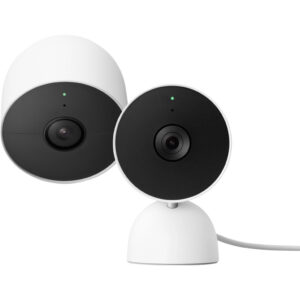 Google Nest Cam + Nest Cam Indoor Wired - vergelijk en bespaar - Vergelijk365
