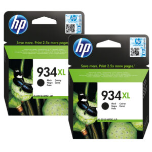 HP 934XL Cartridges Zwart Duo Pack - vergelijk en bespaar - Vergelijk365