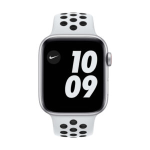 Apple Watch Nike SE 4G 44mm Zilver Aluminium Witte Sportband - vergelijk en bespaar - Vergelijk365