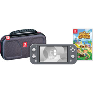 Game onderweg pakket - Nintendo Switch Lite Grijs - vergelijk en bespaar - Vergelijk365