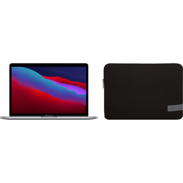 Apple MacBook Pro 13" (2020) 16GB/256GB Apple M1 Zilver + Case Logic Reflect Sleeve - vergelijk en bespaar - Vergelijk365