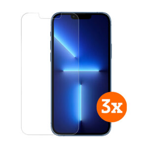 BlueBuilt Apple iPhone 13 Pro Max Screenprotector Glas Trio Pack - vergelijk en bespaar - Vergelijk365