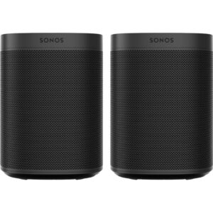 Sonos One SL Duo Pack Zwart - vergelijk en bespaar - Vergelijk365
