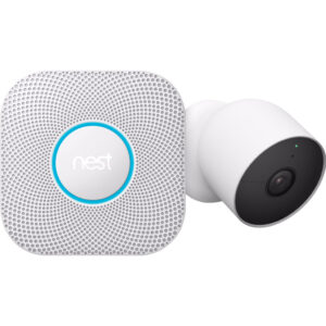 Google Nest Cam Indoor Wired + Nest Protect - vergelijk en bespaar - Vergelijk365