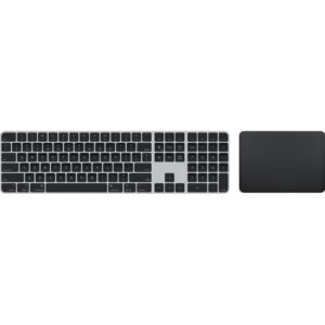 Apple Magic Keyboard met numeriek toetsenblok en Touch ID Qwerty + Trackpad (2021) Zwart - vergelijk en bespaar - Vergelijk365