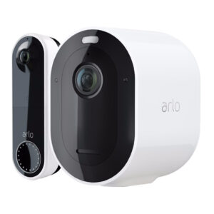 Arlo Ultra 2 4K Wit 4-Pack + Arlo Wire Free Video Doorbell Wit - vergelijk en bespaar - Vergelijk365