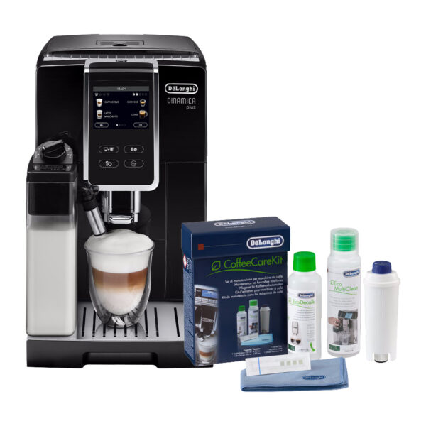 De'Longhi Dinamica Plus ECAM370.70.B + Coffee Care Kit - vergelijk en bespaar - Vergelijk365