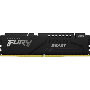 Kingston FURY Black Beast DDR5 DIMM Memory 4800MHz 16GB (1 x 16GB) - vergelijk en bespaar - Vergelijk365
