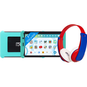Kurio Tab Lite 2 16GB Groen + JVC Kinderkoptelefoon Rood - vergelijk en bespaar - Vergelijk365