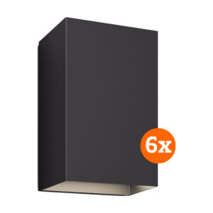 Philips Hue Resonate muurlamp White & Color zwart 6-Pack - vergelijk en bespaar - Vergelijk365