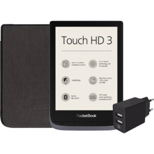 PocketBook Touch HD 3 Grijs + Accessoirepakket - vergelijk en bespaar - Vergelijk365
