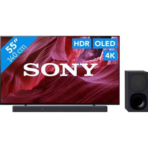 Sony OLED KE-55A8P (2021) + Soundbar - vergelijk en bespaar - Vergelijk365