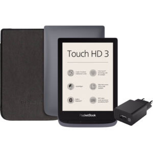 PocketBook Touch HD 3 Grijs + Accessoirepakket - vergelijk en bespaar - Vergelijk365
