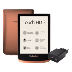 PocketBook Touch HD 3 + XtremeMac Oplader met Usb A Poort 12W Zwart - vergelijk en bespaar - Vergelijk365