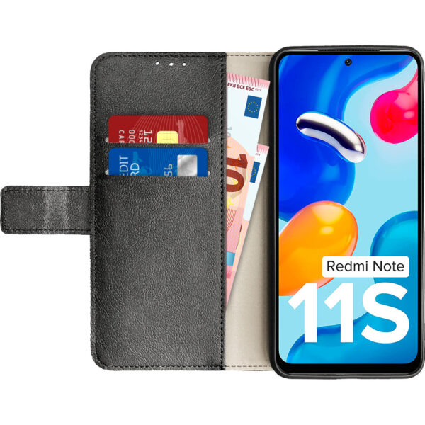 Just in Case Wallet Xiaomi Redmi Note 11 Book Case Zwart - vergelijk en bespaar - Vergelijk365