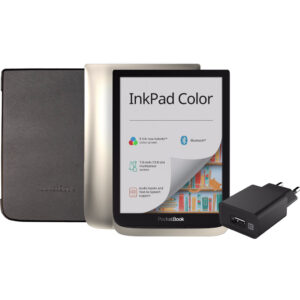 Pocketbook Inkpad Color Zilver + Accessoirepakket - vergelijk en bespaar - Vergelijk365