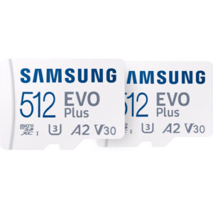 Samsung EVO Plus microSDXC 512GB - Duo Pack - vergelijk en bespaar - Vergelijk365