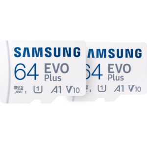 Samsung EVO Plus microSDXC 64GB - Duo Pack - vergelijk en bespaar - Vergelijk365