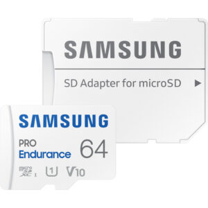 Samsung PRO Endurance 64GB + Adapter - vergelijk en bespaar - Vergelijk365