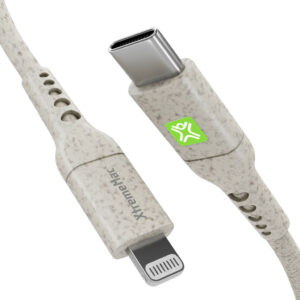 XtremeMac Eco Line Usb C naar Lightning Kabel 1m Kunststof Crème - vergelijk en bespaar - Vergelijk365
