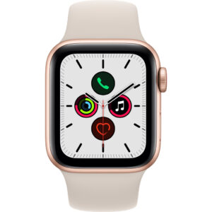 Apple Watch SE 4G 40mm Roségoud Aluminium Crème Sportband - vergelijk en bespaar - Vergelijk365