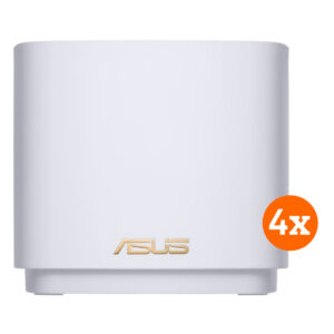 Asus ZenWiFi AX Mini XD4 Mesh Wifi 6 (4-pack wit) - vergelijk en bespaar - Vergelijk365